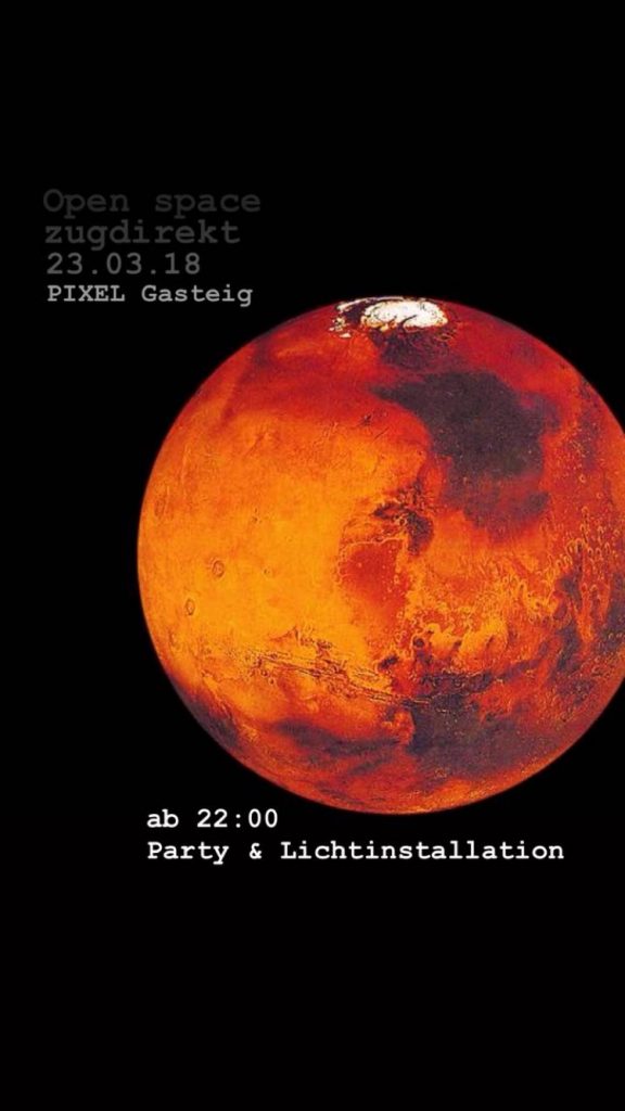 Party und Lichtinstallation von zugdirekt