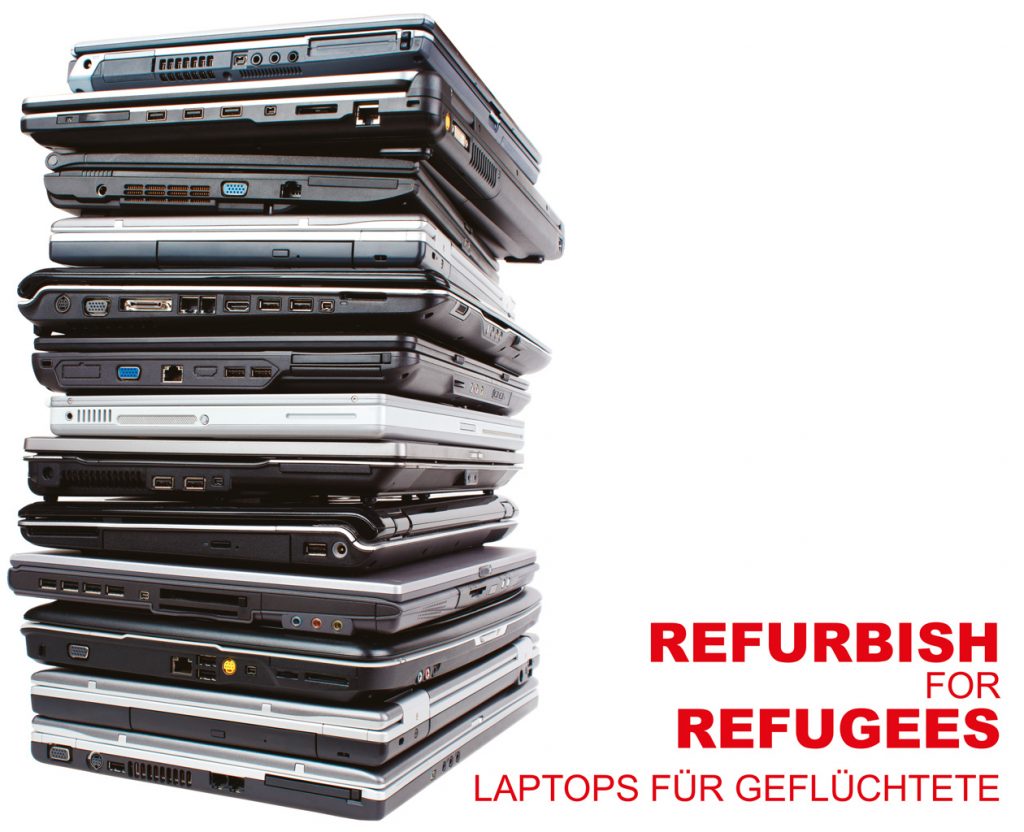 Refurbish for Refugees – Laptops für Geflüchtete